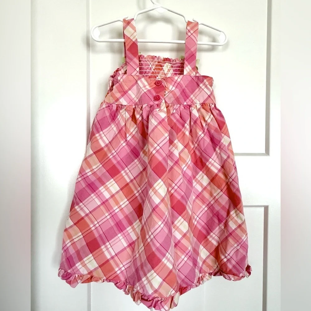 Gymboree pink plaid